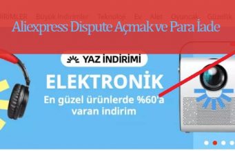 Aliexpress Dispute Açmak ve Para İade