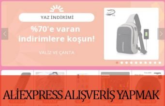 Aliexpress Alışveriş Yapmak aliexpress alışveriş yapmak