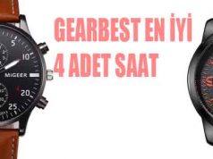 Gearbest En İyi 4 Adet Saat Gearbest En İyi 4 Adet Saat
